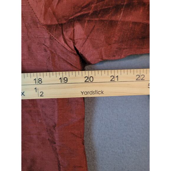 NWT Red Chinese-Style Silk Jacket/Blouse – Frog Toggle Buttons – 100% Silk M - Picture 7 of 11